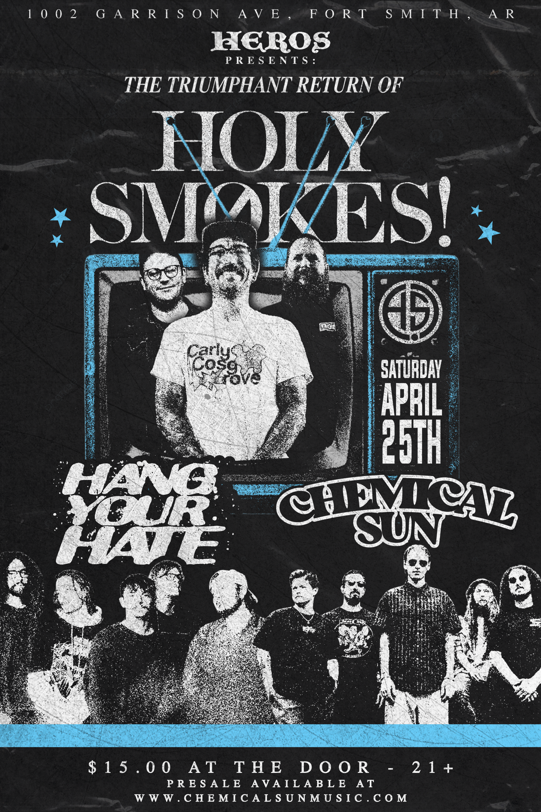 04/25 PRESALE TICKET - HERO'S - 21+