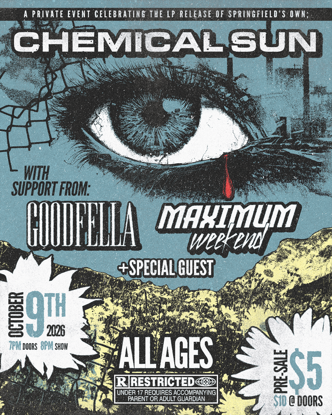 10/09 CHEMICAL SUN RECORD RELEASE SHOW